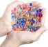 ELONGDI Water Beads Pack Rainbow Mix 50,000 Beads Growing Balls, Jelly Water Gel Beads for Spa Refill, Kids Sensory Toys , Vases, Plant, Wedding and Home Decor