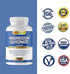 Magnesium Glycinate 400mg 180 Tablets - Maximum Strength, Healthy Relaxation, Muscle Function & Bone Support, Non-Laxative - Non GMO, Gluten Free