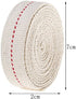 13 Feet/ 2 Rolls Cotton Oil Lamp Wick, 3/4 Inch Replacement Oil Lanterns Wick for Oil Lamps and Oil Burners