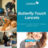 Genteel | Butterfly Touch Lancets | Polished | Smooth & Pain Free | Stainless Lancets (100 pcs)
