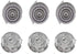 8240xl Replacement Blades for Norelco, HQ9 Replacement Shaver head Blades and Brush Compatible with SpeedXL Philips Norelco 8140XL 8150XL 8160XL 8170XL 8171 8175 8100 series, 8200 series, 9100 series