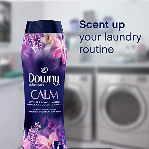Downy Infusions Calm, Lavender & Vanilla Bean, In Wash Scent Booster, 162 g, 5.7 OZ