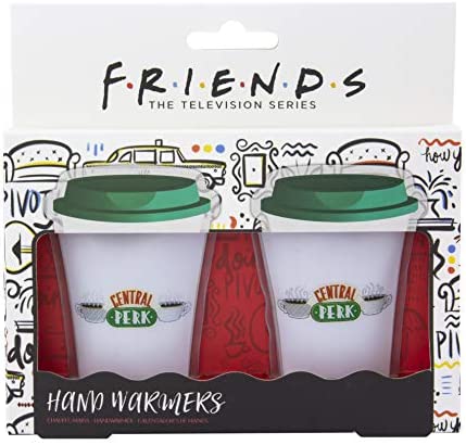 Paladone Central Perk Hand Warmers-Officially Licensed Friends Television Show Merchandise, Reusable Gel, PP6760FR
