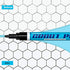 NADAMOO 10pcs Grout Pen Black with Replacement Nibs, Tile Grout Paint Pen Grout Shine Touch Up Repair Marker Tile Gap Coating to Restore and Renew The Look of Tile Grout Line