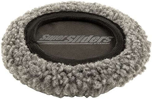 Super Sliders 5" Reusable 2-in-1 Furniture Carpet Sliders with Hardwood Socks - Slide Items Easily Without Damage Across Any Surface, Beige (4 Pieces)