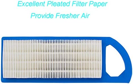 HEYZLASS 2 Pack 698083 697153 Air Filters with Pre Filter, Compatible with John Deere GY20573 Craftsman Lawn Mower Air Filter