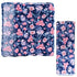 Baby Car Seat Belt Covers, Floral Stroller Seat Strap Covers, Car Seat Straps Shoulder Pads for Girls Boys, Minky Seat Belt Protectors for Car Seats/Pushchair, for Kids Newborn Infants Toddlers