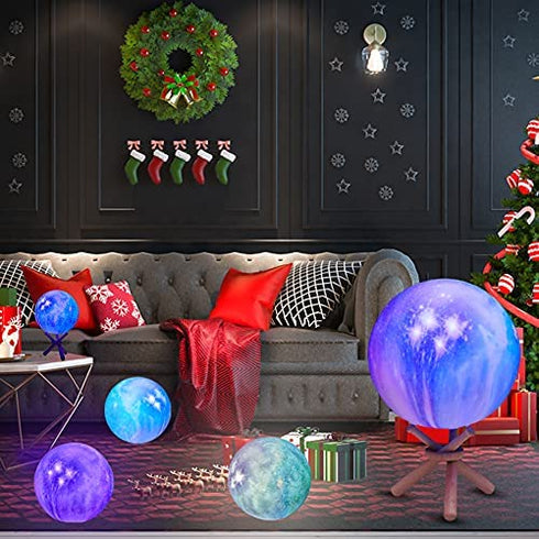Growiner Moon Lamp, 3D Moon Lamp 3.9Inch Galaxy Lamp Gifts for 3 4 5 6 7 8 9 10 11 12 13 14 15 16 17 18 19+ Year Old Girl Christmas Birthday Teen Girls Gifts 16 Colors with Stand Touch Pat Remote