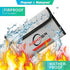 2PACK 8"x 5" Fireproof Money Bag,Small Fireproof Bag,Fireproof Wallet Bag, Non-Itchy Silicone Coated Fire & Water Resistant Safe Bag. Fireproof Safe Storage for Money,Keys,Jewelry and Passport