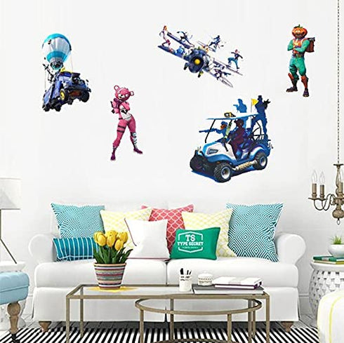 Game Wall Stickers Wall Decor Peel, Game Stick Poster Decals, Vinyl Wallpaper for Rooms