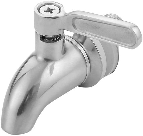 Stainless Steel Spigot For Drink Dispenser, Replacement Metal Spigot For Beverage Dispenser, Water Dispenser Faucet, Food Grade Metal Spout