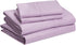 Amazon Basics Lightweight Super Soft Easy Care Microfiber Bed Sheet Set with 14" Deep Pockets - King, Frosted Lavender