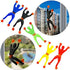 DoDoMagxanadu 14 Pack Vinyl Assorted Stretchy Sticky Toy Novelty Fidget Toy Including Large Sticky Hands, Wall Climber Men, Hammers, Snakes,Lizards,Crocodile and Flying Frogs for Party Favor Kids