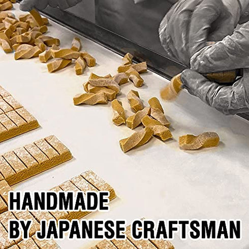 Japanese Snacks Kinako Mochi, Traditional Candy, No Additives, Gluten-Free, Twisted by Hands, Using Hokkaido Soybeans 170g?YAMASAN?