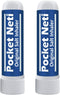 Basic Vigor Himalayan Salt Pipe Inhaler (No Scent, No Essential Oils) 2 Pack Portable Salt Therapy by Pocket Neti
