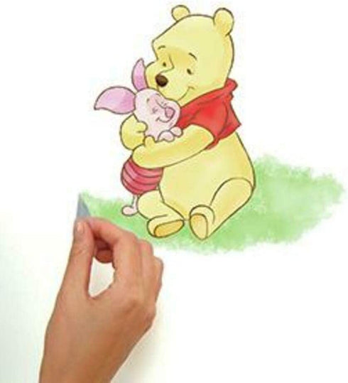 RoomMates RMK1630SCS Winnie The Pooh Peel and Stick Wall Decals 10 inch x 18 inch
