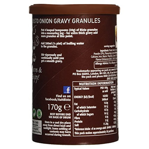 Bisto Onion Gravy Granules 170g