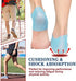 Heel Cups for Heel Pain,Heel Protectors, (3 Pairs Soft Gel?Plantar Fasciitis Relief and Heel Supports, Heel Sleeves Great for Heel Spurs , Heel Pain, Heal Dry Cracked Heels, Achilles Tendinitis