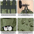 BeeGreen Moss Green Laundry Backpack Bag w Adjustable Shoulder Straps String Closure College Dorm Room Essentials Sturdy Laundry Hamper Portable w Handle XLarge Ripstop for Traveling