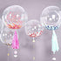 50 Packs BoBo Balloons 20 Inch Clear Balloons For Stuffing Led Light Up Bubble Balloons For Birthday, Wedding, Baby Shower, Bridal Shower Backyard Pool Outdoor Party Decorations