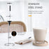 FoodVille MF05 Rechargeable Milk Frother USB Charging Handheld Foam Maker with One Additional Frother for Cappuccino, Latte, Bulletproof Coffee, Keto Diet, Protein Powder, Matcha