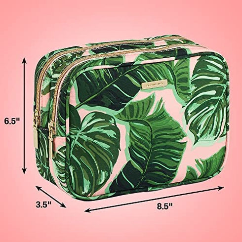Scunci Conair Double Zipper Organizer Travel Bag for Women