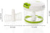 Manual Hand Pull Food Chopper Large Capacity Kitchen Onion Garlic Vegetable Blender Mincer(4 cup) by Vinipiak