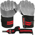 MRX Weight Lifting GYM Training Wrist Wraps For Wrist Support Bodybuilding Workout Wrap Men / Women (Black/Red)