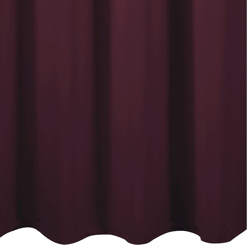 LEMOMO Burgundy Red Thermal Blackout Curtains/42 x 84 Inch/Set of 2 Panels Room Darkening Curtains for Bedroom