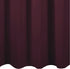 LEMOMO Burgundy Red Thermal Blackout Curtains/42 x 84 Inch/Set of 2 Panels Room Darkening Curtains for Bedroom