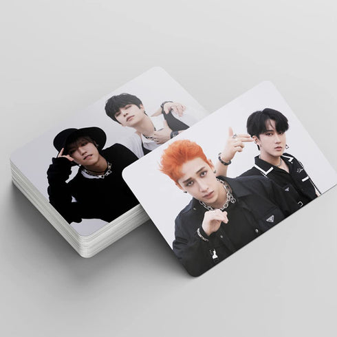 55 PCS Stray Kids LOMO Cards NO EASY Album Photo Cards New Album Postcards Stray Kids Album noeasy Cards Gift for Fans Daughter