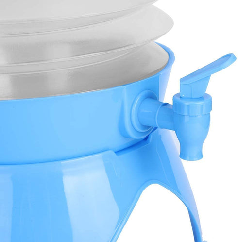 Fippkargo 2 Gallon (7.5L) Drink Dispenser, Juice Beverage Dispenser with Spigot for Outdoor Party (Blue)