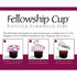 Broadman Church Supplies Pre-filled Communion Fellowship Cup, Juice and Wafer Set, 6 Count
