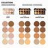 Ruby Kisses 3D Contour Artist Powder Palette Light Medium Define your cheekbones, perfect your nose, and sculpt your jawline