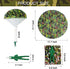 Army Camo Parachute Toys for Kids - Hand Throwing Kids Outdoor Games Toys ?Army Men Action Figures Tangle Free Throwing Toy Parachute Outside Toys Gifts for Kids Ages 3-16 (8 pcs-Pack)