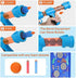 STOTOY Shooting Game Boys Toys, Christmas Birthday Gifts Toys for 5 6 7 8 9+ Years Old Boys Girls, Pack of 2 Kids Toy Guns with Shooting Target for Nerf, 24 Foam Balls, Activity Party Game for Kids