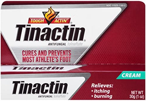 Tinactin Antifungal Cream for Athlete's Foot, 1-Ounce Tube