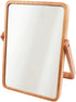 AlierKin Tabletop Vanity Makeup Mirror, Rectangle, Pine Wood