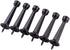 HOME MASTER HARDWARE Solid Heavy Duty Door Stops Door Stoppers 3" Oil Rubbed Bronze w/ Rubber Tip 12 Pack
