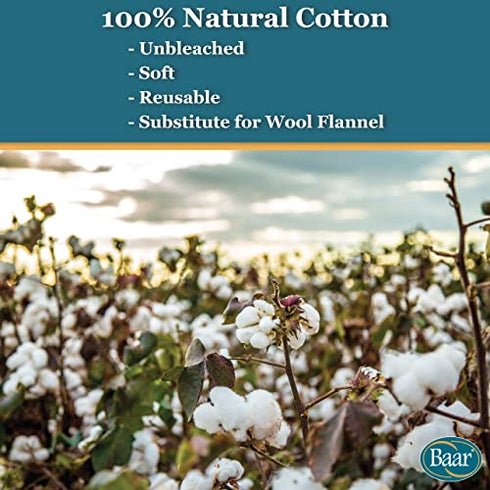 Cotton Flannel Castor Oil Pack