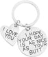 I Hope Your Day Is As Nice As Your Butt Keychain Boyfriend Girlfriend Gifts Keyring I Love You Wife Husband Gifts