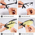 KEMIFON Shooting Safety Glasses Anti Fog Shooting Eye Protection for Men Women Shooting Range with Yellow Clear Interchangeable Lenses