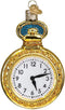 Old World Christmas Pocket Watch Glass Ornament Free Box 32423 New