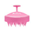 Hair Shampoo Brush, HEETA Scalp Care Hair Brush with Soft Silicone Scalp Massager (Rose Pink)