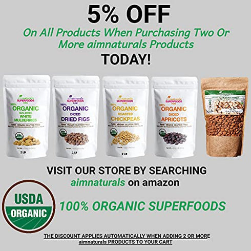 Bitter Apricot Kernels Organic Raw (1LB)-100% USDA Organic Certified– Bitter Apricot Seeds Organic Raw - Product of Turkey (Free Electronic Book)