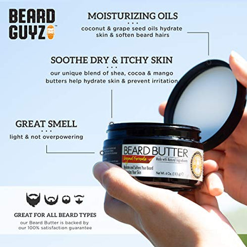 Beard Guyz Beard Butter - For Your Dry Beard (3 oz)