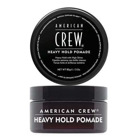 Men's Hair Pomade by American Crew, Heavy Hold with High Shine, 3 Oz