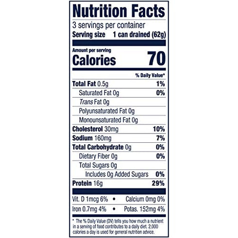 Chicken of the Sea Solid White Albacore Tuna in Water, 3 oz. mini cans (Pack of 3)