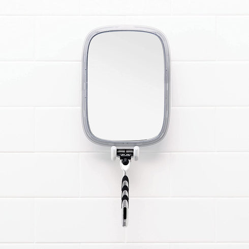 OXO Good Grips Suction Fogless Mirror 3" L x 7.2" W x 13.2" H
