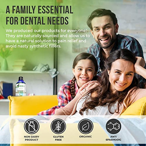 Toothache & Nerve Pain in Jaw Bio23, 300 pellets, For Relief of Trigeminal Neuralagia Associated Muscle Spasms, Painful Cavities, Tooth Sensitivity and Pain After Dental Work